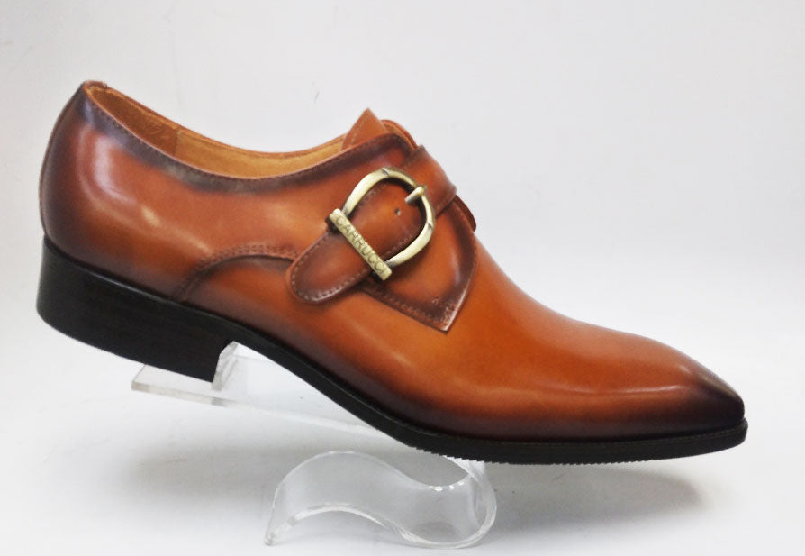 Calfskin Monkstrap Cognac