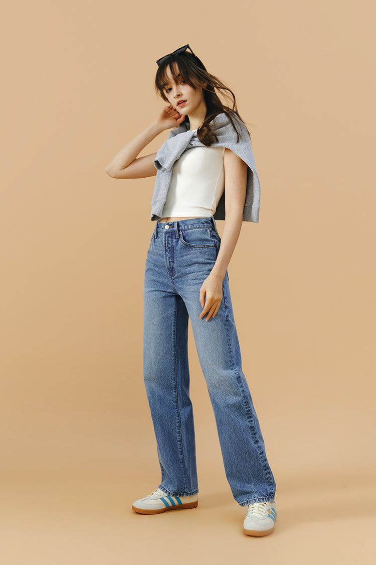 Brooklyn High Rise Jeans HJ001