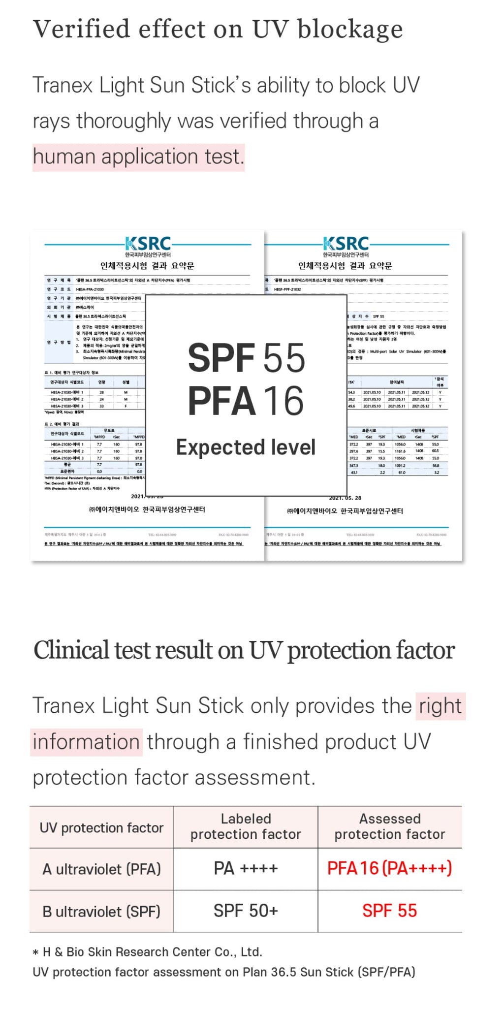 [ TRANEX ] Sun Sticks 20g