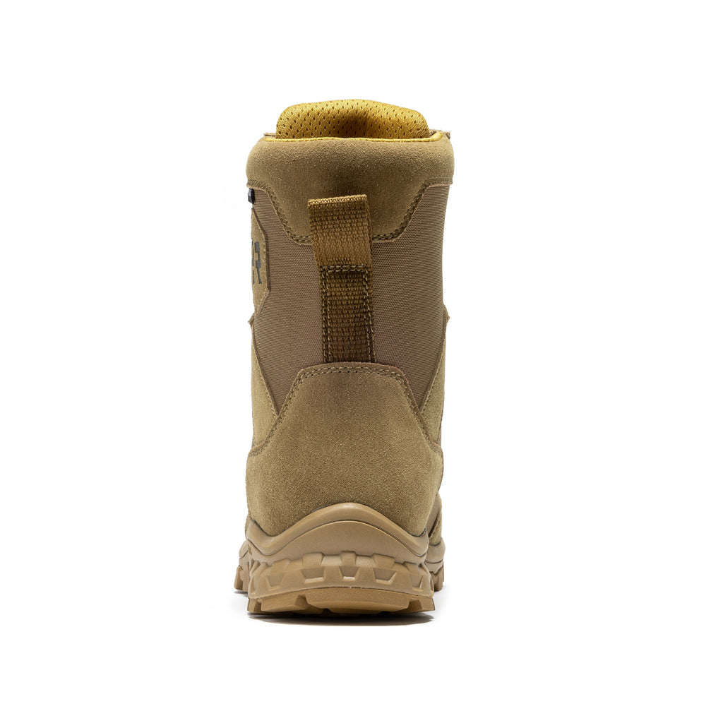 ROCKROOSTER Colmar Coyote 8 inch Suede Leather Waterproof Tactical & Military Boots AB500