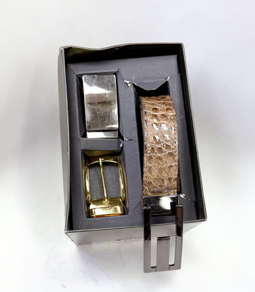 Style: Mississippi Camel Plus Matching Belt