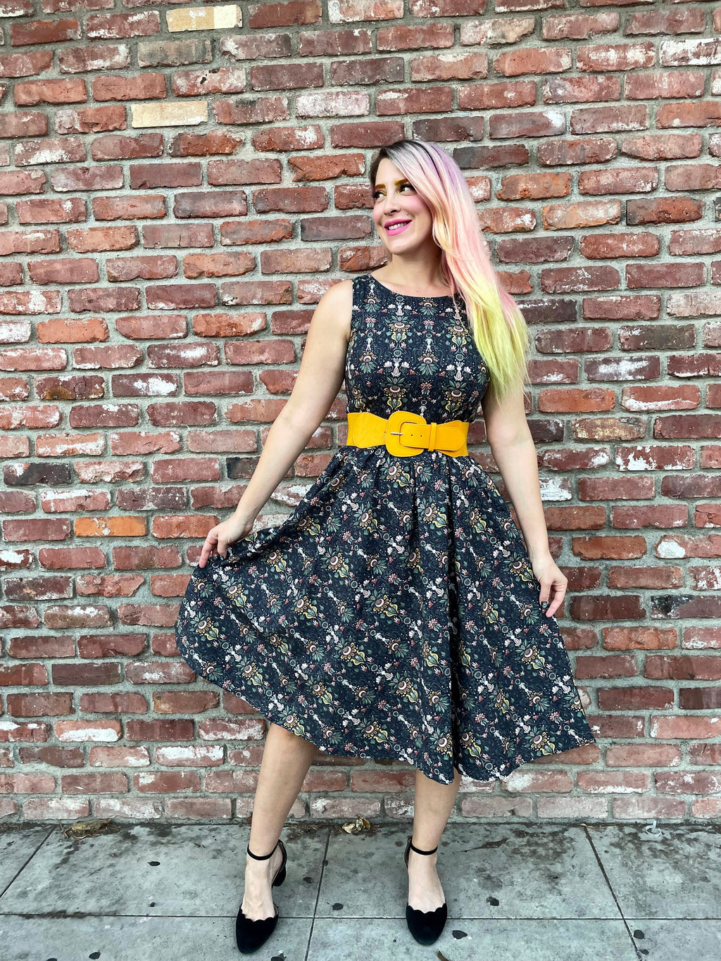 White Rabbit Midi Dress