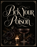 Pick Your Poison sign included in the set