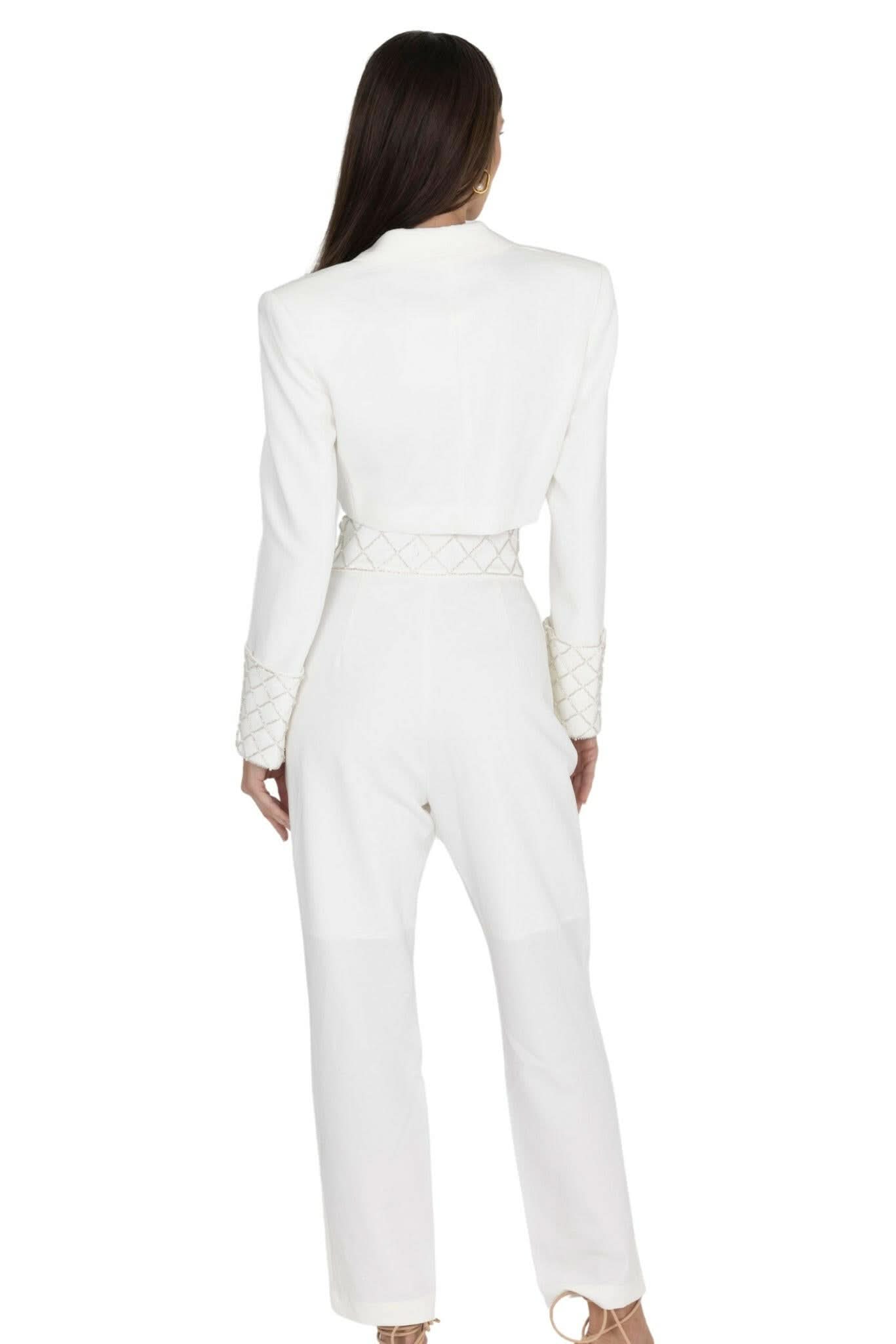 Orchid White Blazer